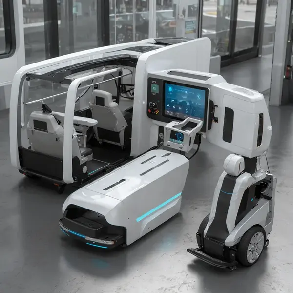 Accessible autonomous vehicle interfaces and HMI systems
