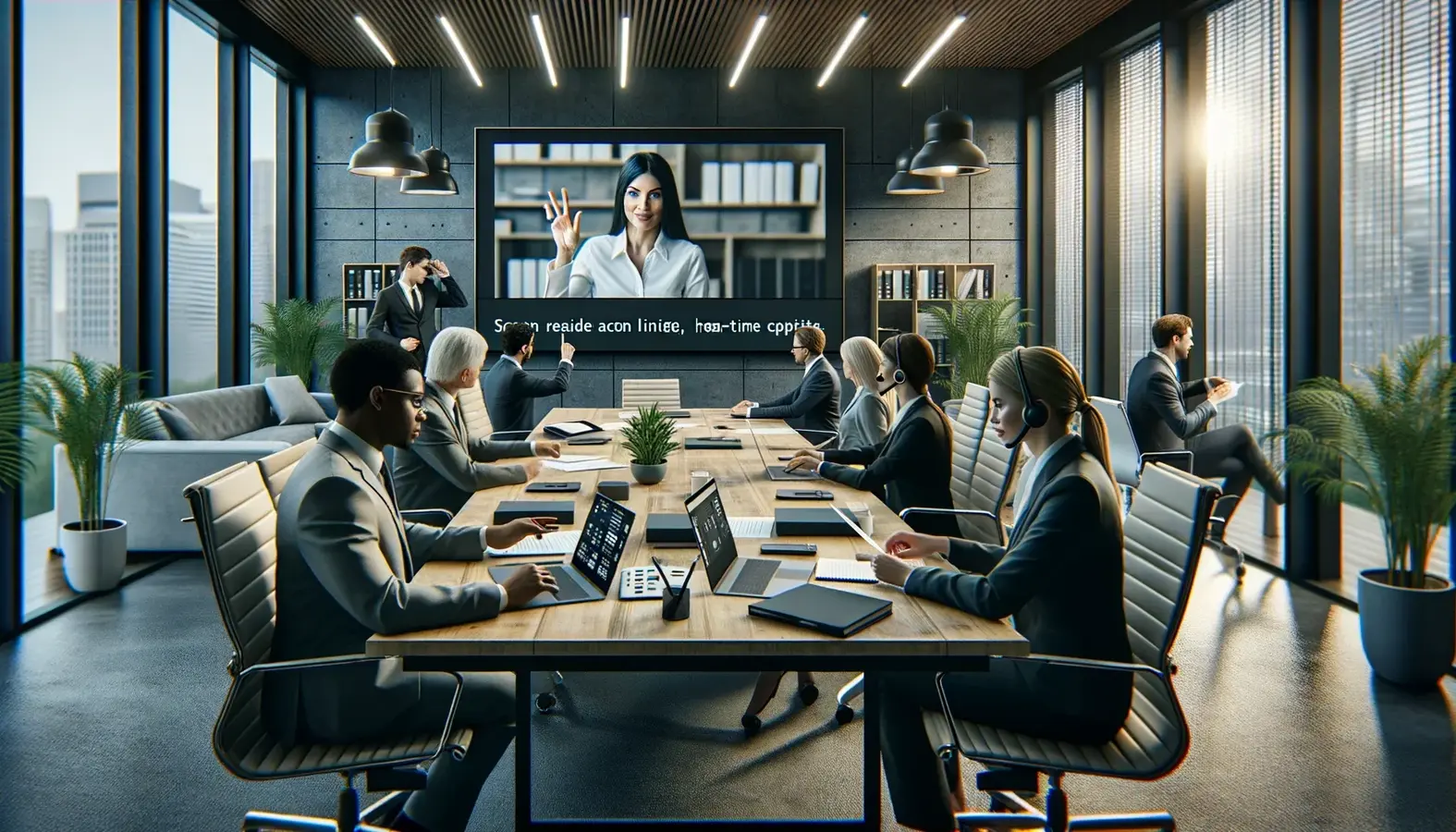 Accessible workplace collaboration with diverse team members